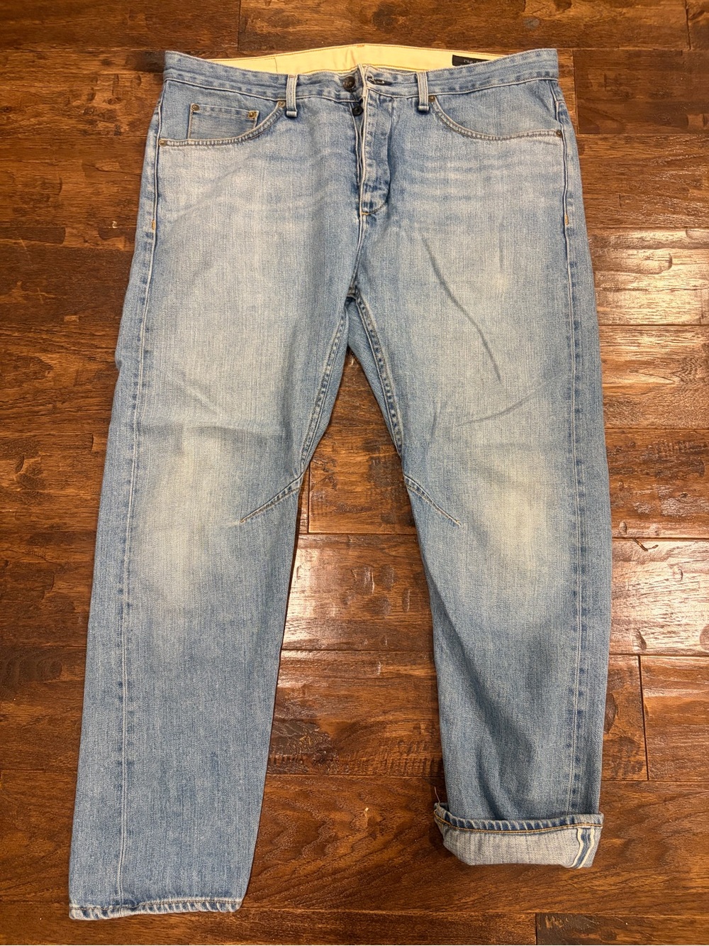 rag & bone Light Blue Relaxed Men’s Jeans